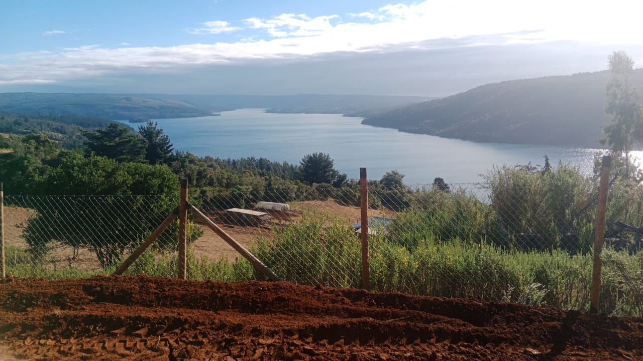 Vista panorámica Lago Lleu Lleu
